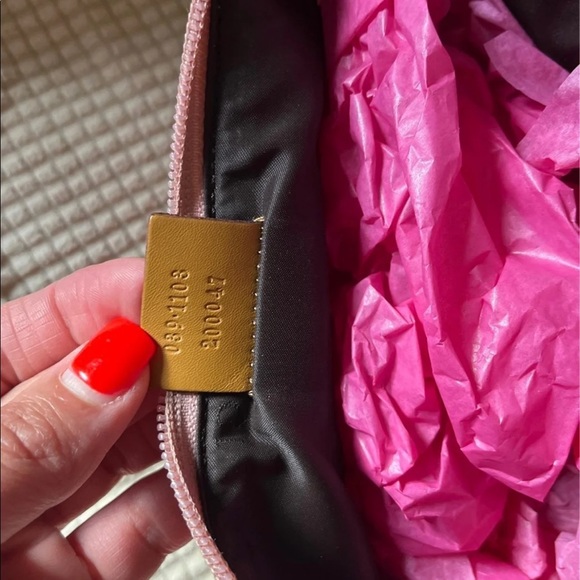 Gucci Suede pink/tan baguette - Picture 9 of 9